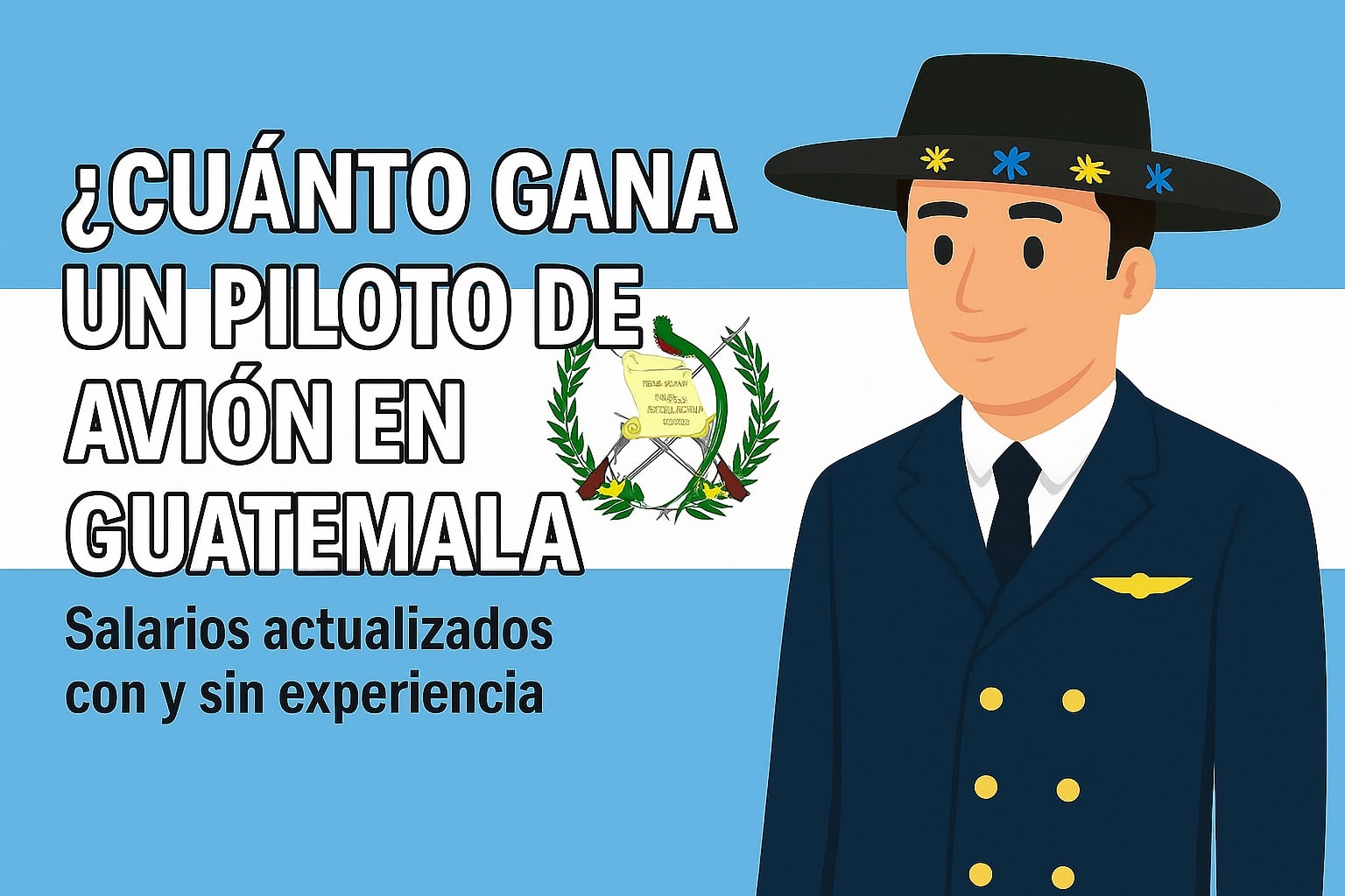 Piloto de Avión en Guatemala