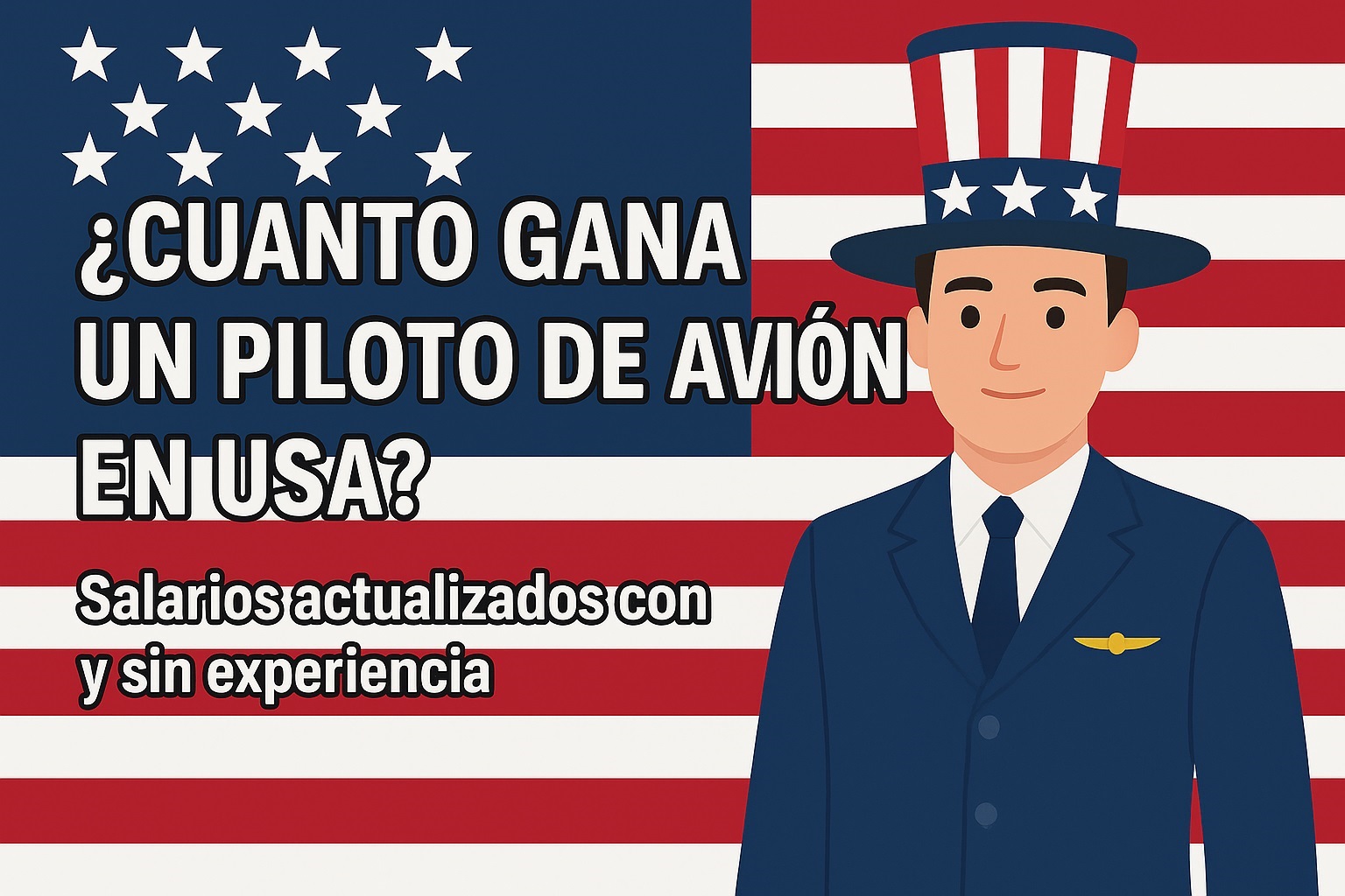 Piloto de Avión en U.S.A